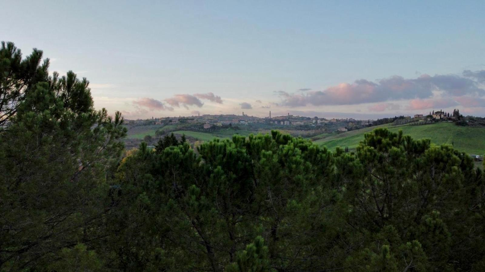 Agriturismo La Terrazza Sul Mangia เซียนา ภายนอก รูปภาพ